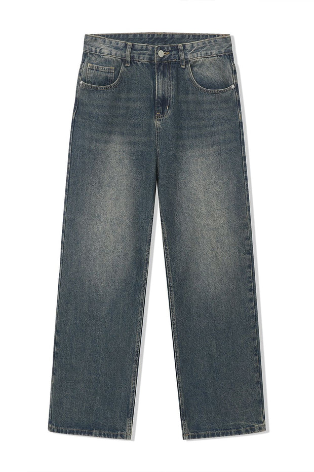 Wide Leg Jeans with Pockets