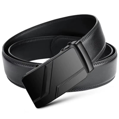 Fashion Business Men'S Belts, Authentic Luxury Brand Belts, Metal Buckles, High-Quality Soft Belts
