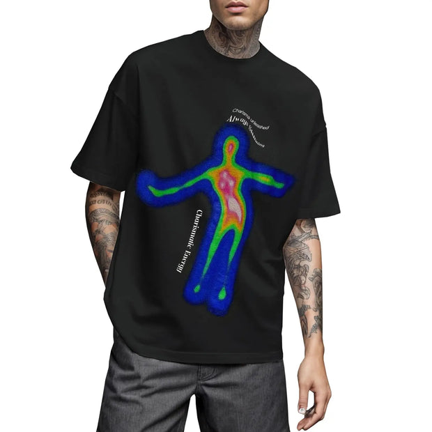 Oversized Fashion Graphic T-Shirts