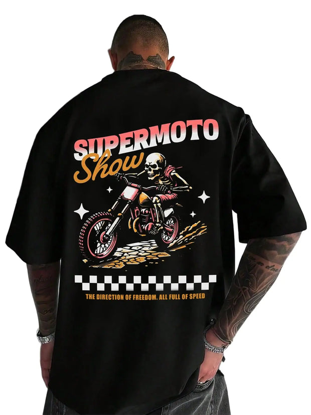 Oversized Fashion Graphic T-Shirts