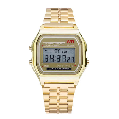 F91W Unisex Steel Band Watch