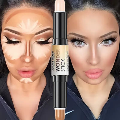 Double-Ended Face Foundation & Concealer Pen/Highlighter