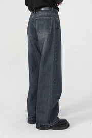 Wide Leg Jeans with Pockets